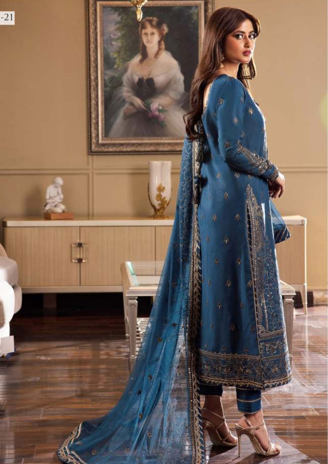 Winter Collection - Asim Jofa - Rang-e-Noor - AJRN#21