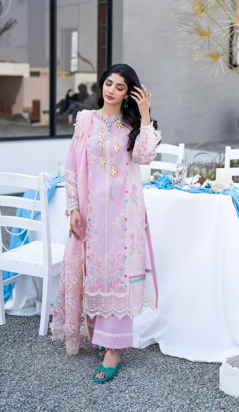 Aabyaan | Saagar Luxury Lawn 25 | RAQS (AS-02) - Official Aabyaan stockist in UK - Sakeena London