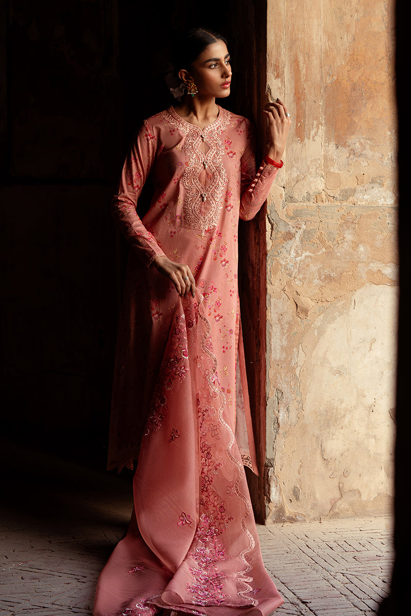 Cross Stitch | Premium Lawn 24 | APRICOT CHARM - Official Cross Stitch stockist in UK - Sakeena London