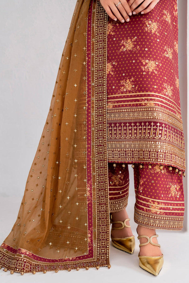 Jazmin | Formals Collection | Raw Silk UR-7029 - Official Jazmin stockist in UK - Sakeena London