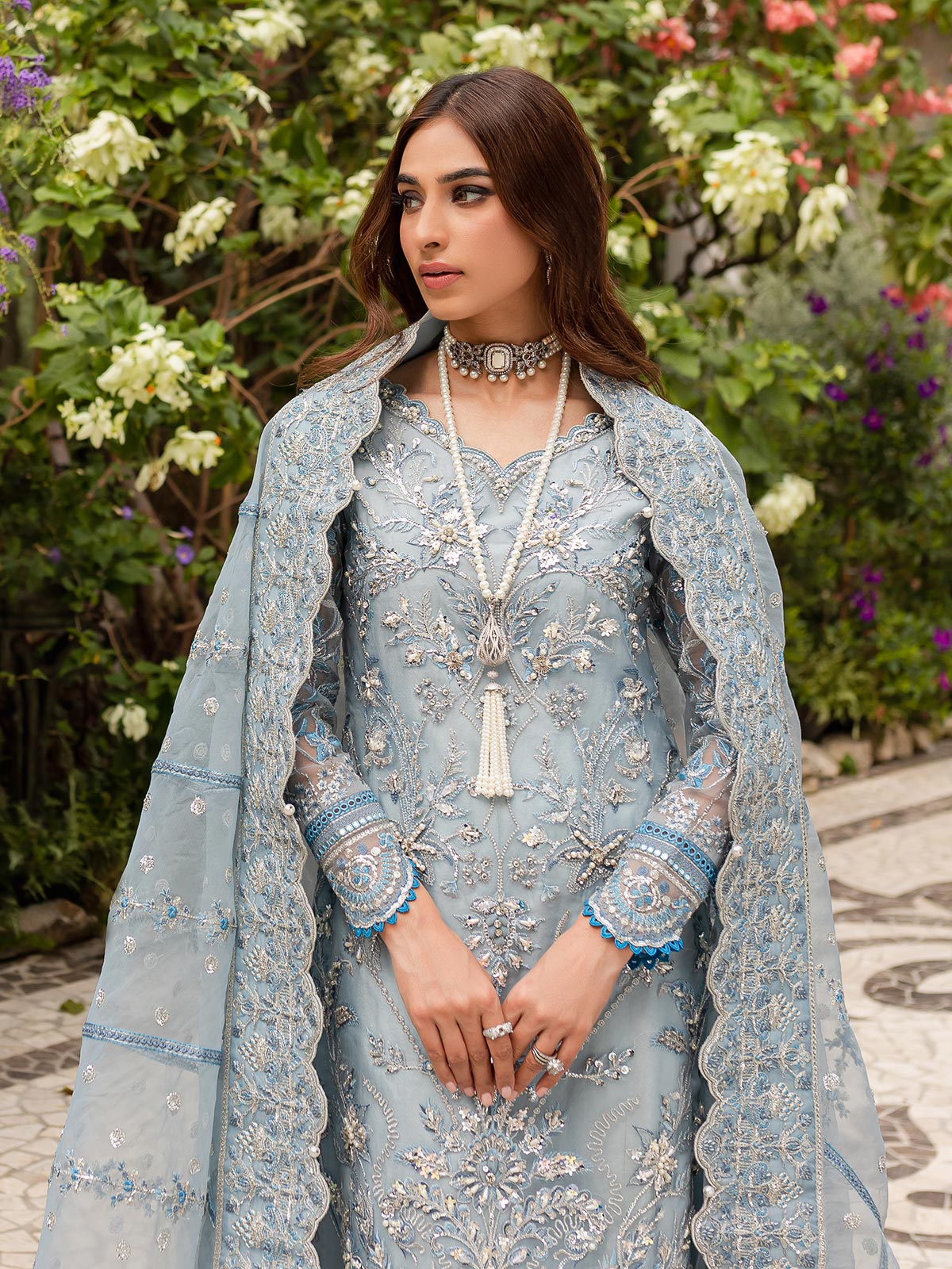 Gulaal | Luxury Pret | ESTIRAH GL-LP-V1-02 - Official Gulaal stockist in UK - Sakeena London