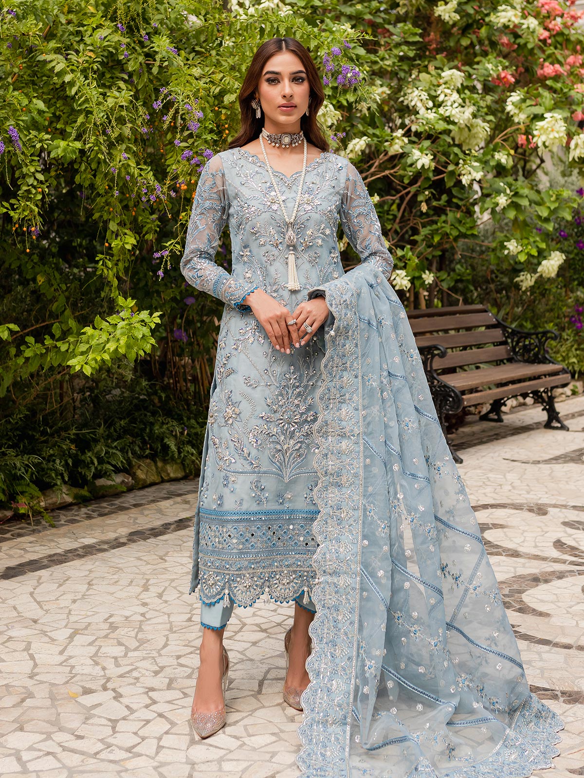 Gulaal | Luxury Pret | ESTIRAH GL-LP-V1-02 - Official Gulaal stockist in UK - Sakeena London