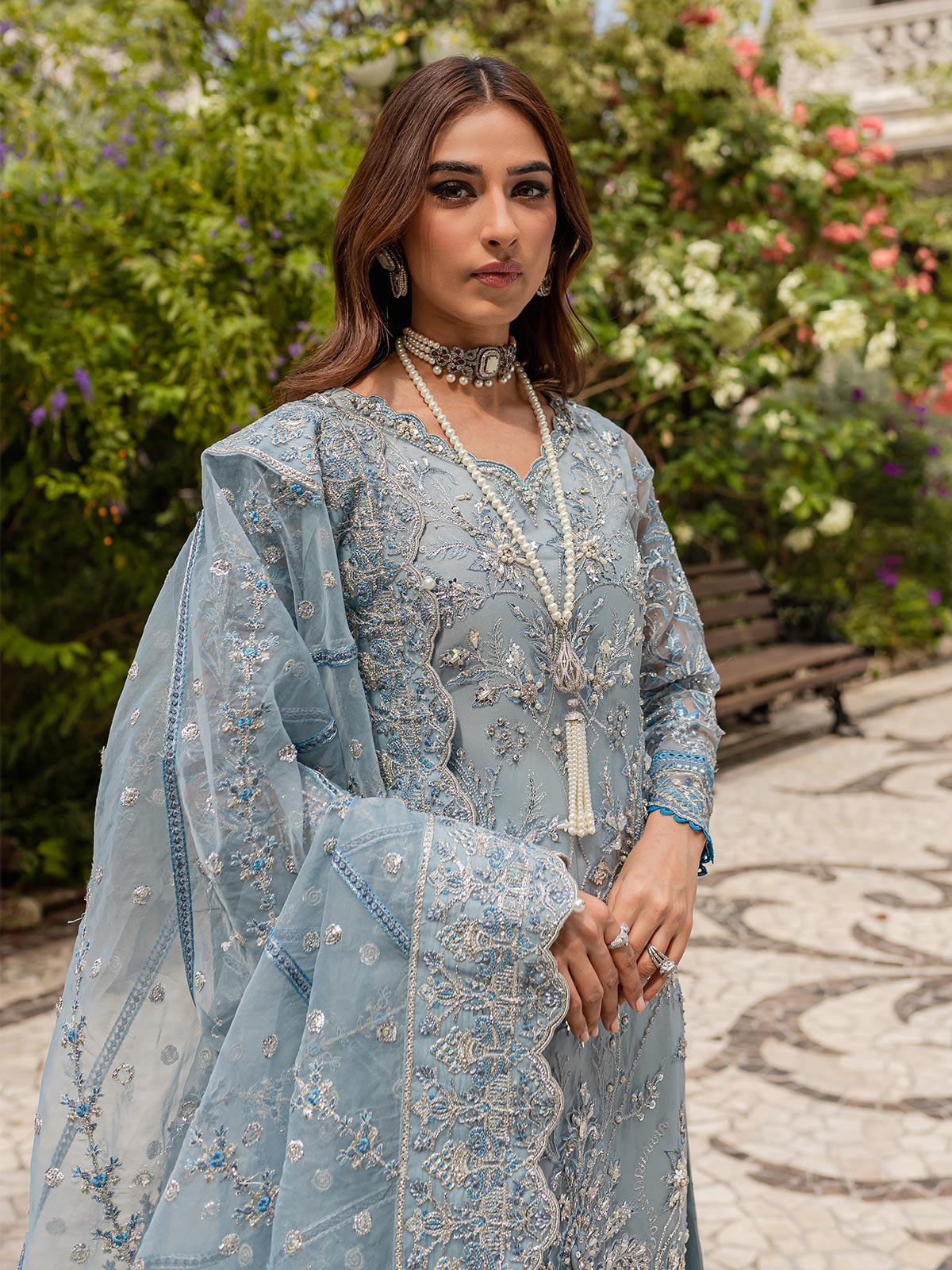 Gulaal | Luxury Pret | ESTIRAH GL-LP-V1-02 - Official Gulaal stockist in UK - Sakeena London
