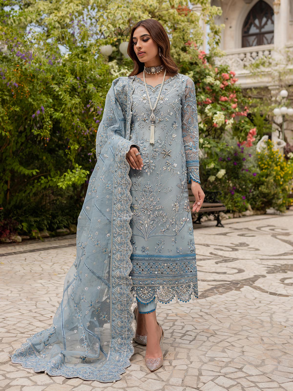 Gulaal | Luxury Pret | ESTIRAH GL-LP-V1-02 - Official Gulaal stockist in UK - Sakeena London