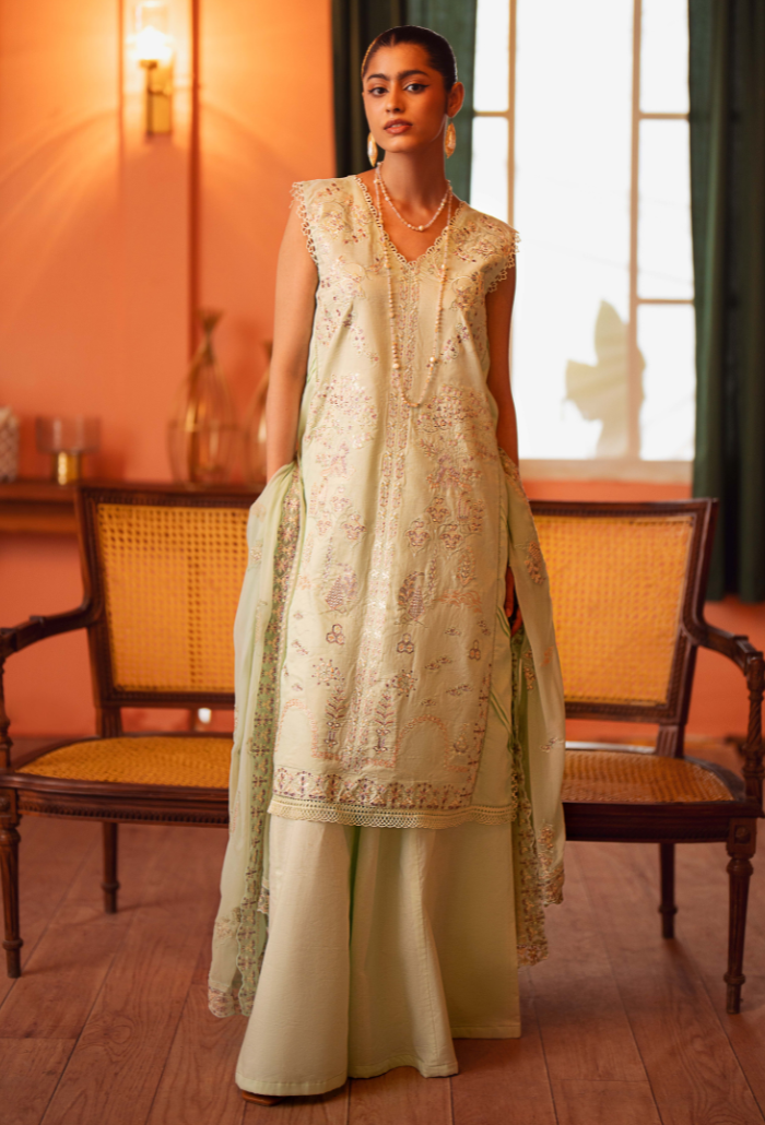 Humdum | Lala Rukh Lawn | Lalarukh - D07 - Official Humdum stockist in UK - Sakeena London