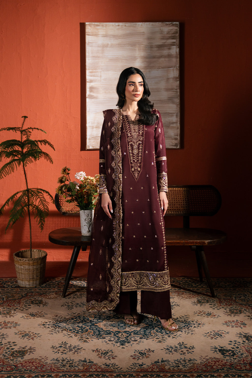 Neeshay | Raw Silk | RTW-RS-05 - Official Neeshay stockist in UK - Sakeena London