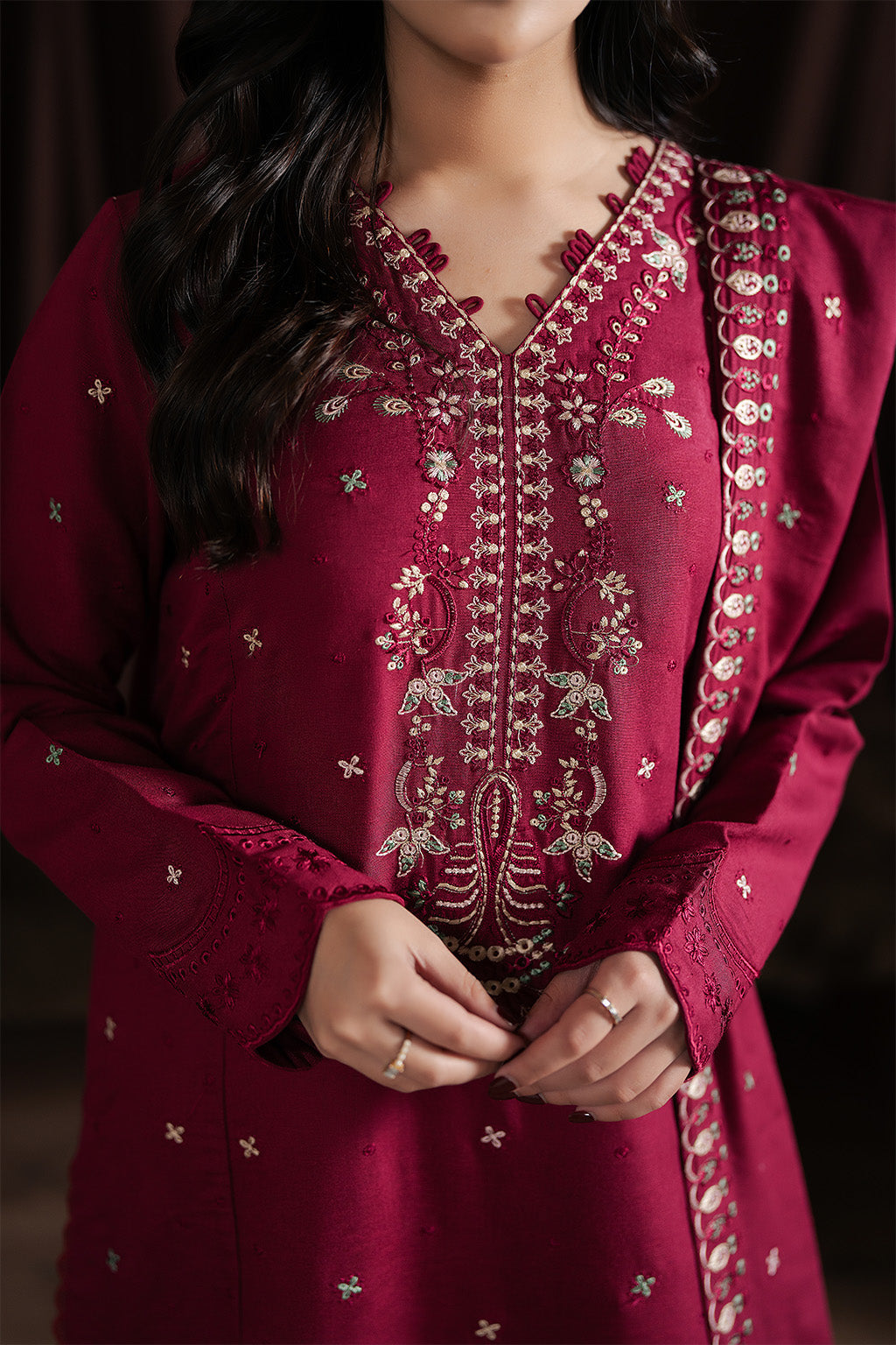 Neeshay | Winter Reverie | Merlot - Official Neeshay stockist in UK - Sakeena London