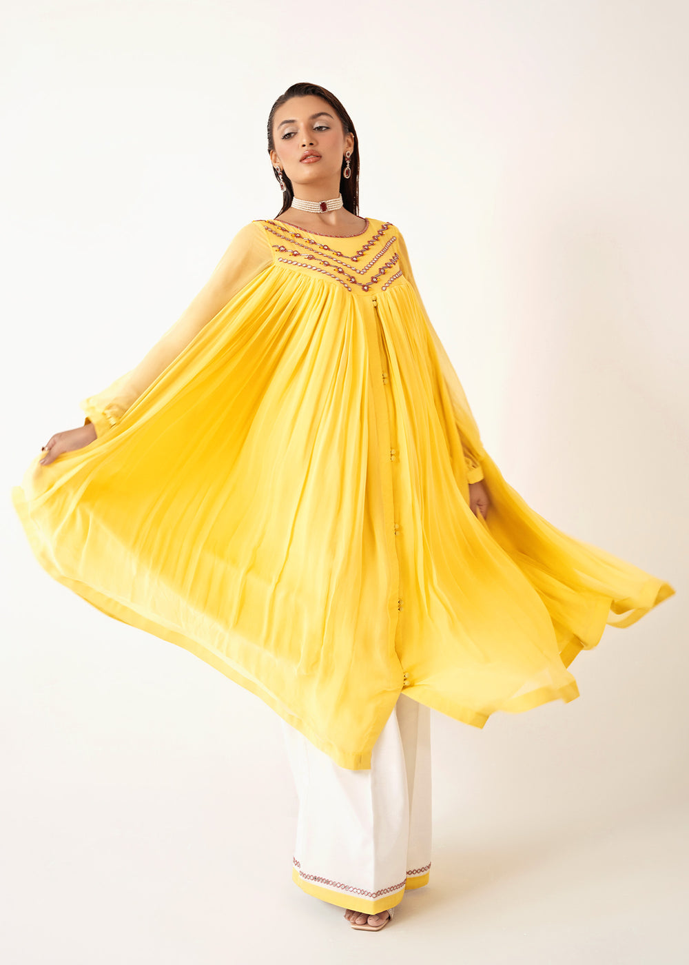 Dastoor | Euphoria Luxury Pret 24 | Flora - Official Dastoor stockist in UK - Sakeena London