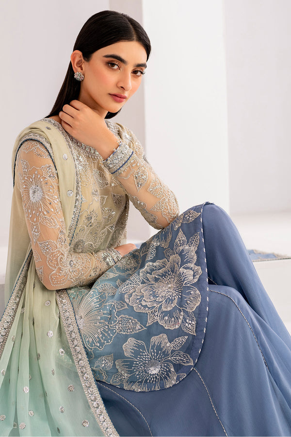 Jazmin | Formals Collection | CHIFFON UC-3052 - Official Jazmin stockist in UK - Sakeena London