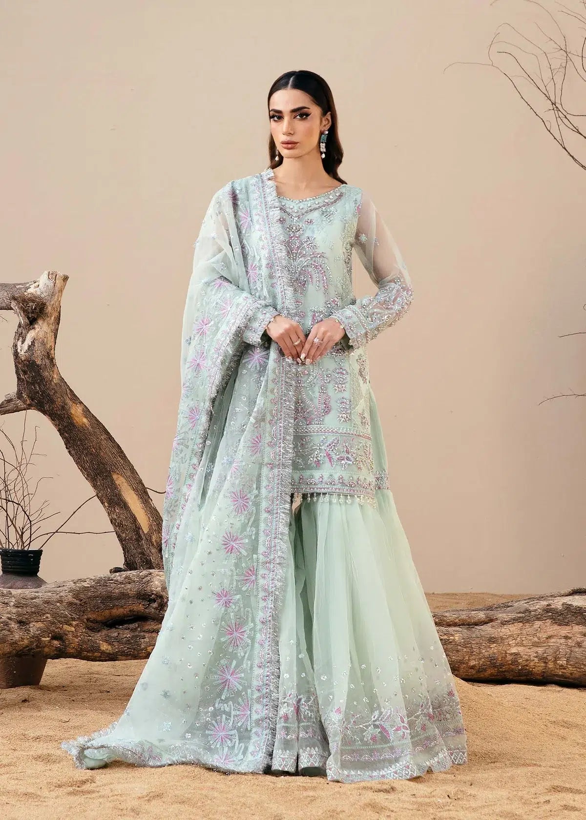 Dastoor | Noor-E-Jahan Wedding Collection'24 | Whisper - Official Dastoor stockist in UK - Sakeena London
