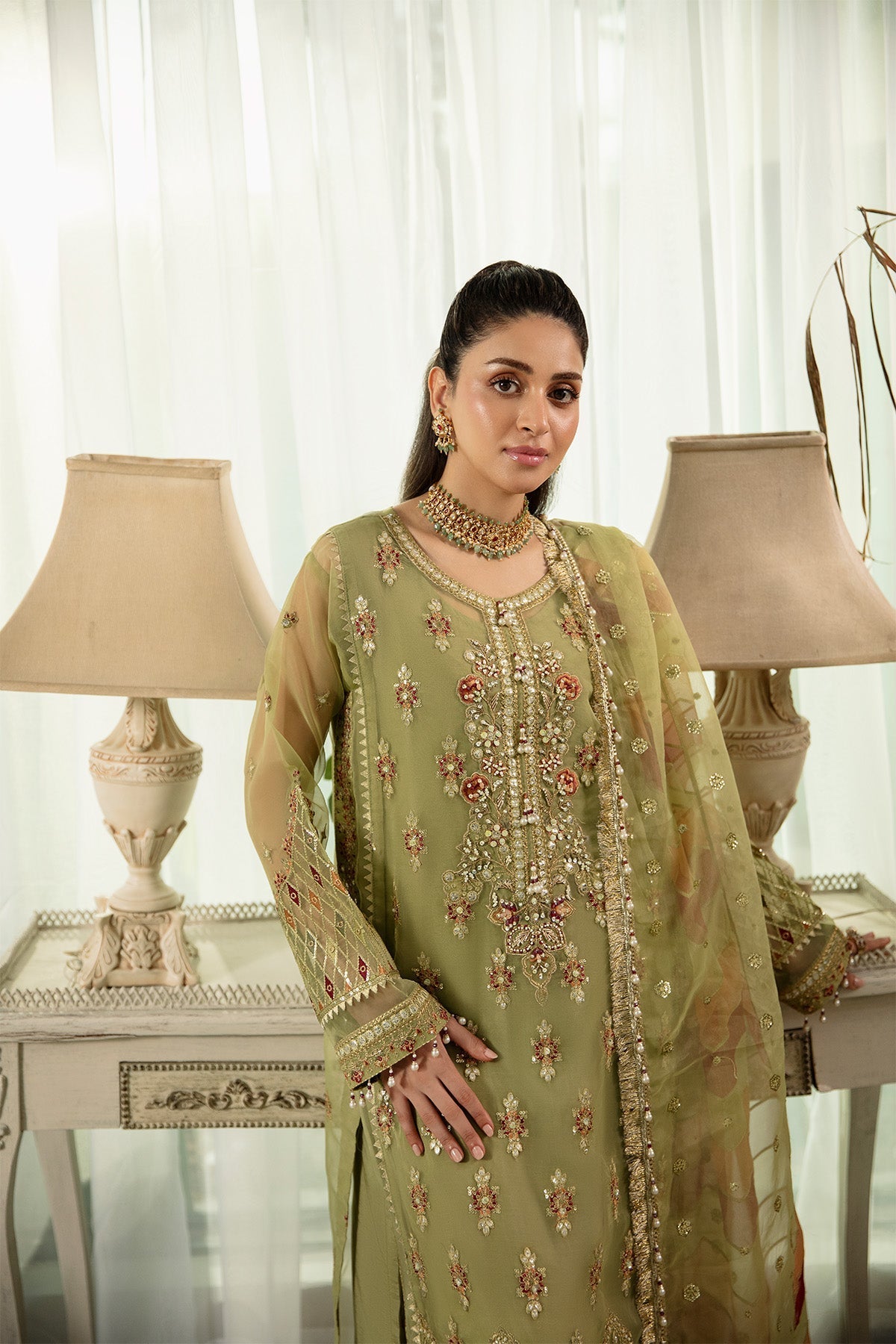 Raeesa Premium | Dehleez Formals | Dl 1032 - Official Raeesa Premium stockist in UK - Sakeena London