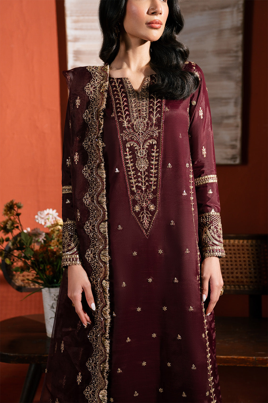 Neeshay | Raw Silk | RTW-RS-05 - Official Neeshay stockist in UK - Sakeena London