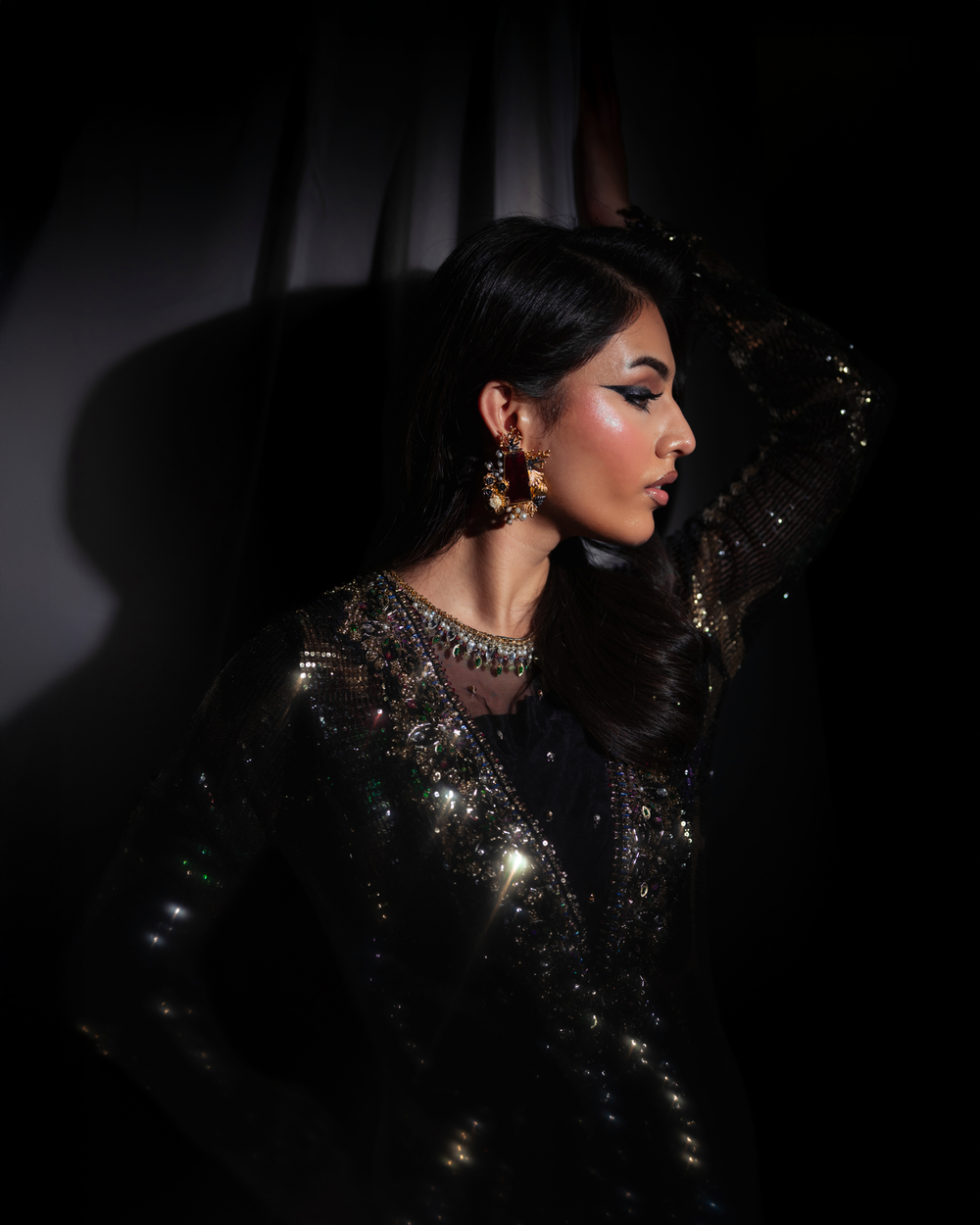 Vasal | Zyra Luxe Pret 26 | Midnight dazzle - Official Vasal stockist in UK - Sakeena London