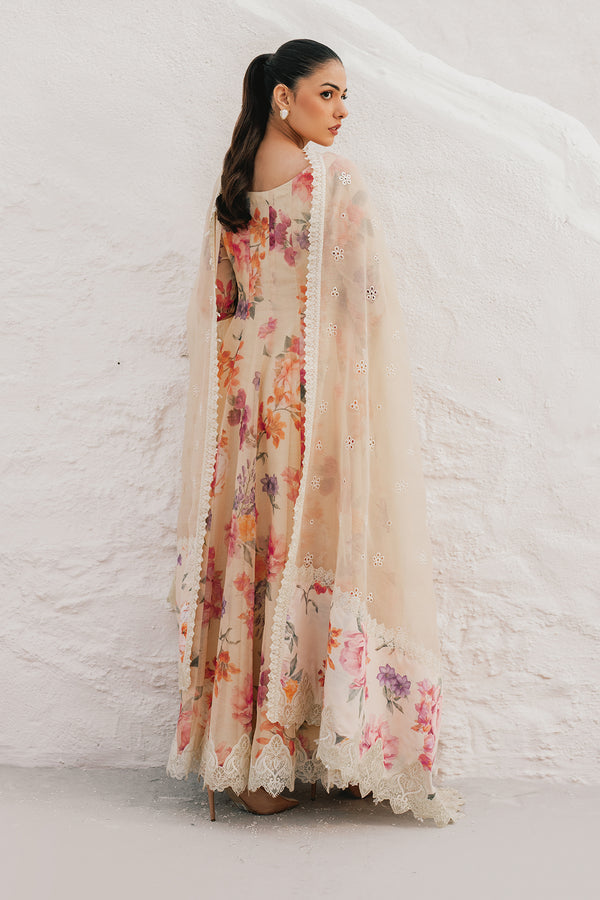 Baroque | Luxury Pret 25 | EMBROIDERED COTTON PATTI PR-1091 - Official Baroque stockist in UK - Sakeena London