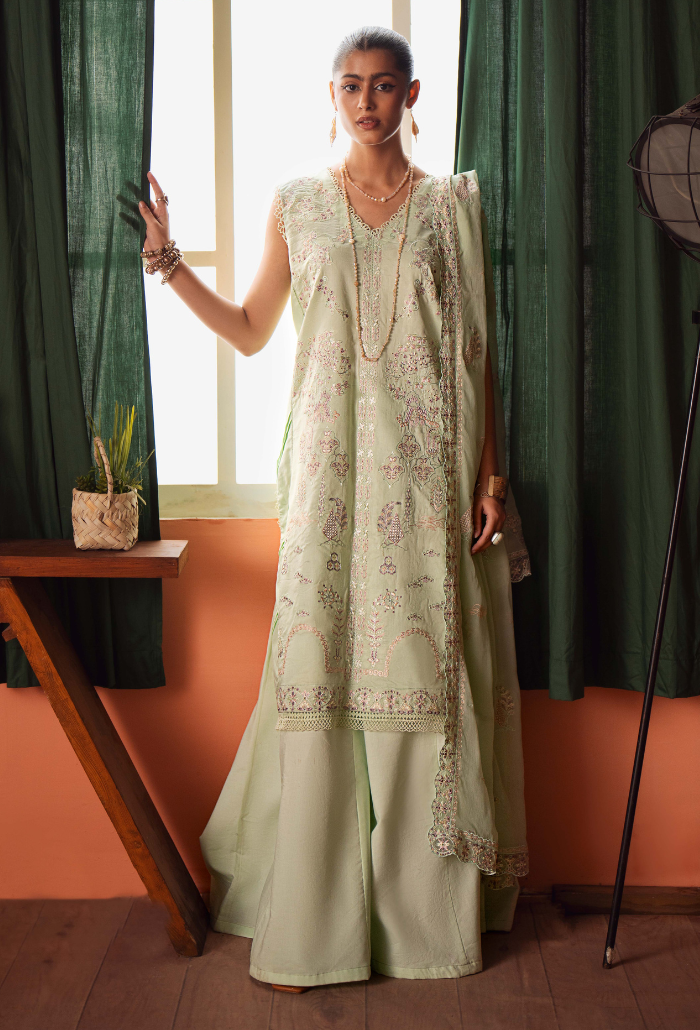 Humdum | Lala Rukh Lawn | Lalarukh - D07 - Official Humdum stockist in UK - Sakeena London
