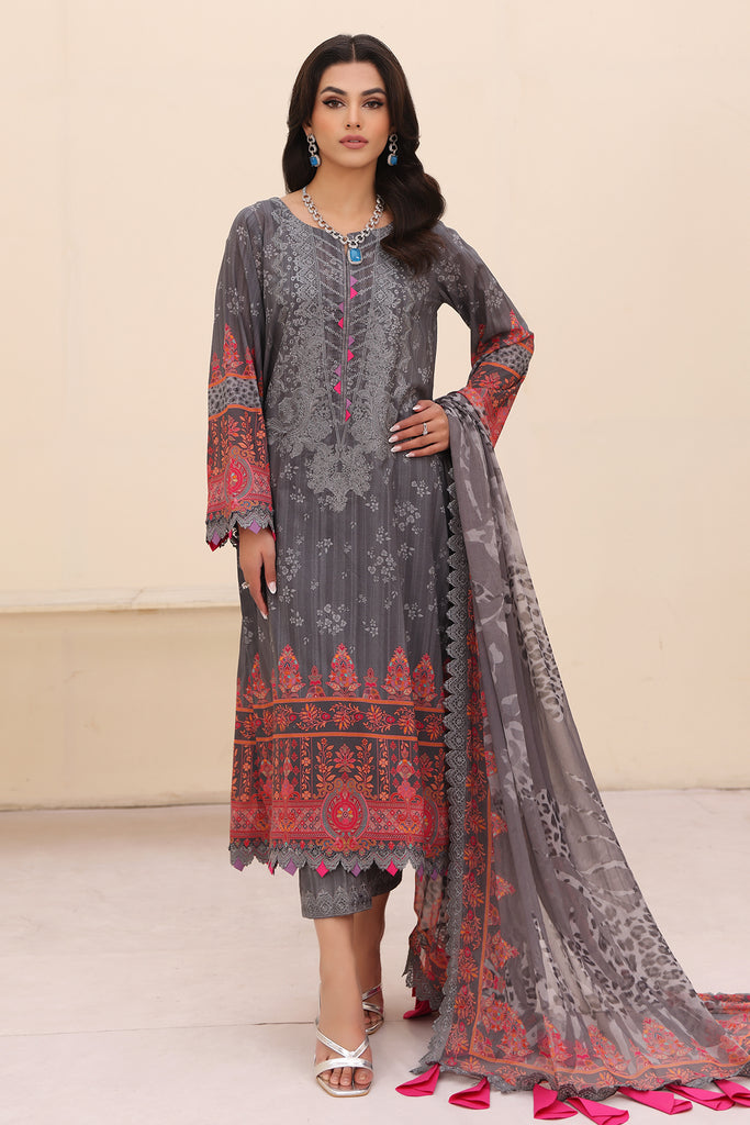 Charizma | Naranji Embroidered Lawn 24 | CN4-006 - Official Charizma stockist in UK - Sakeena London