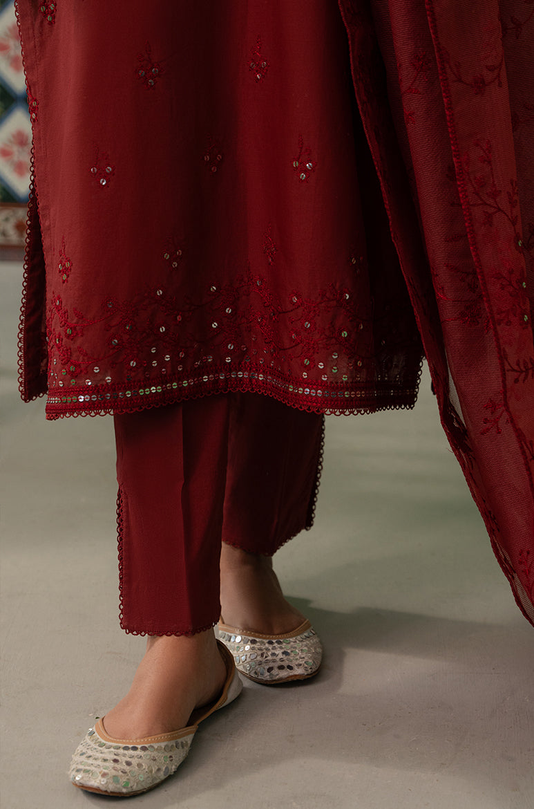 Cross Stitch | Mahiri Embroidered Lawn 24 | ROSE FLORINE - Official Cross Stitch stockist in UK - Sakeena London