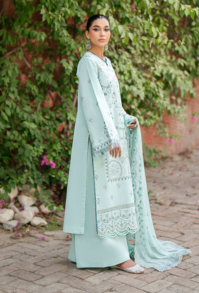 Humdum | Selin Lawn 25 | Selin - D06 - Official Humdum stockist in UK - Sakeena London