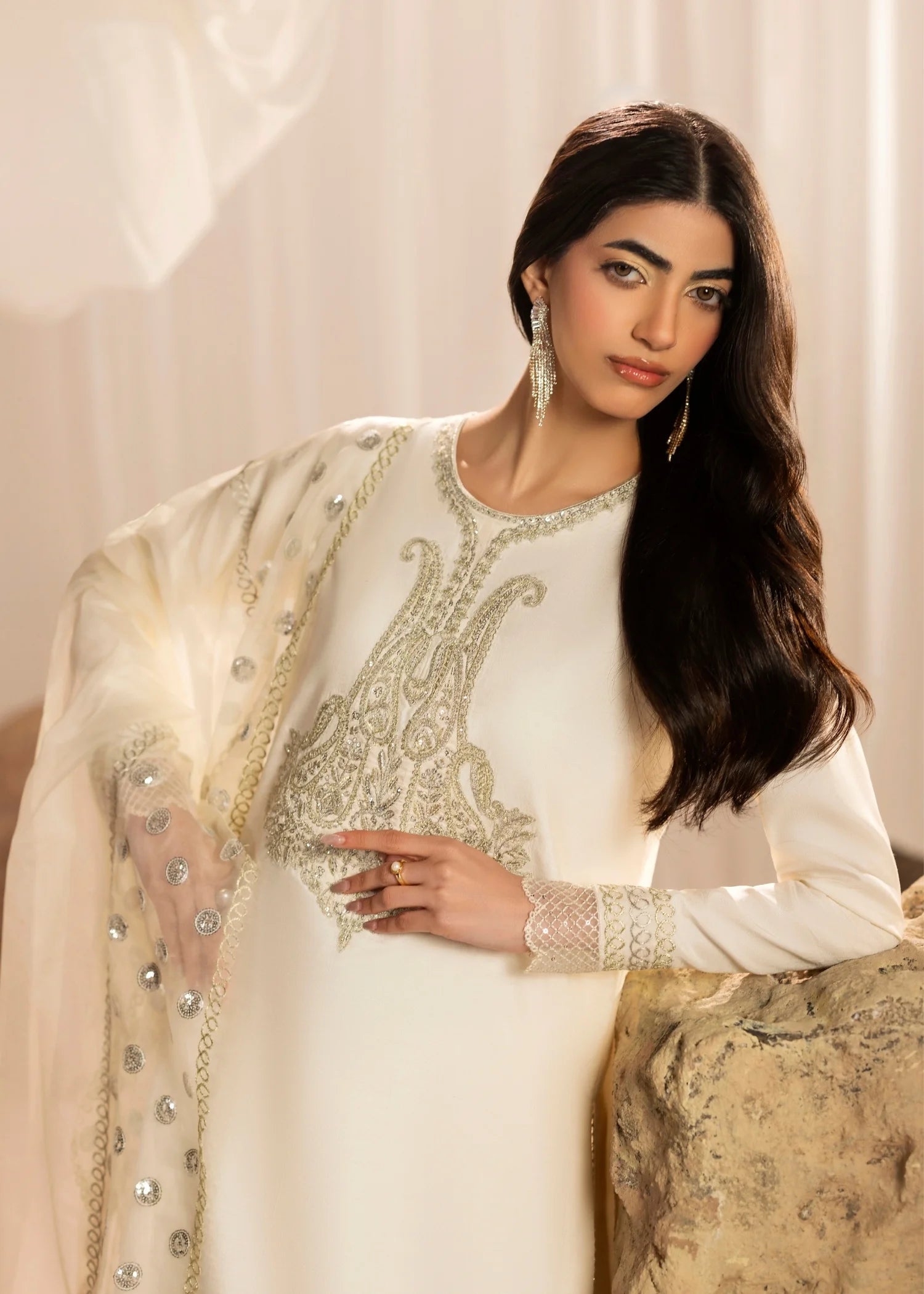 Jamnii | Silk Atelier Pret 26 | VANILLA PATEL