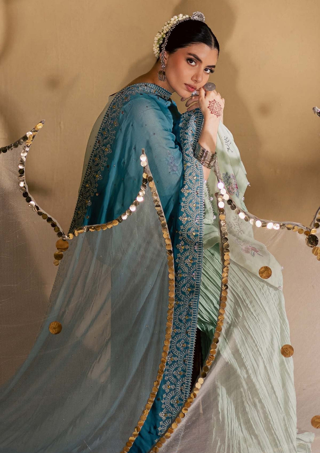 Formals - Nureh - Mukeshkari - Chiffon 25 - MK#13
