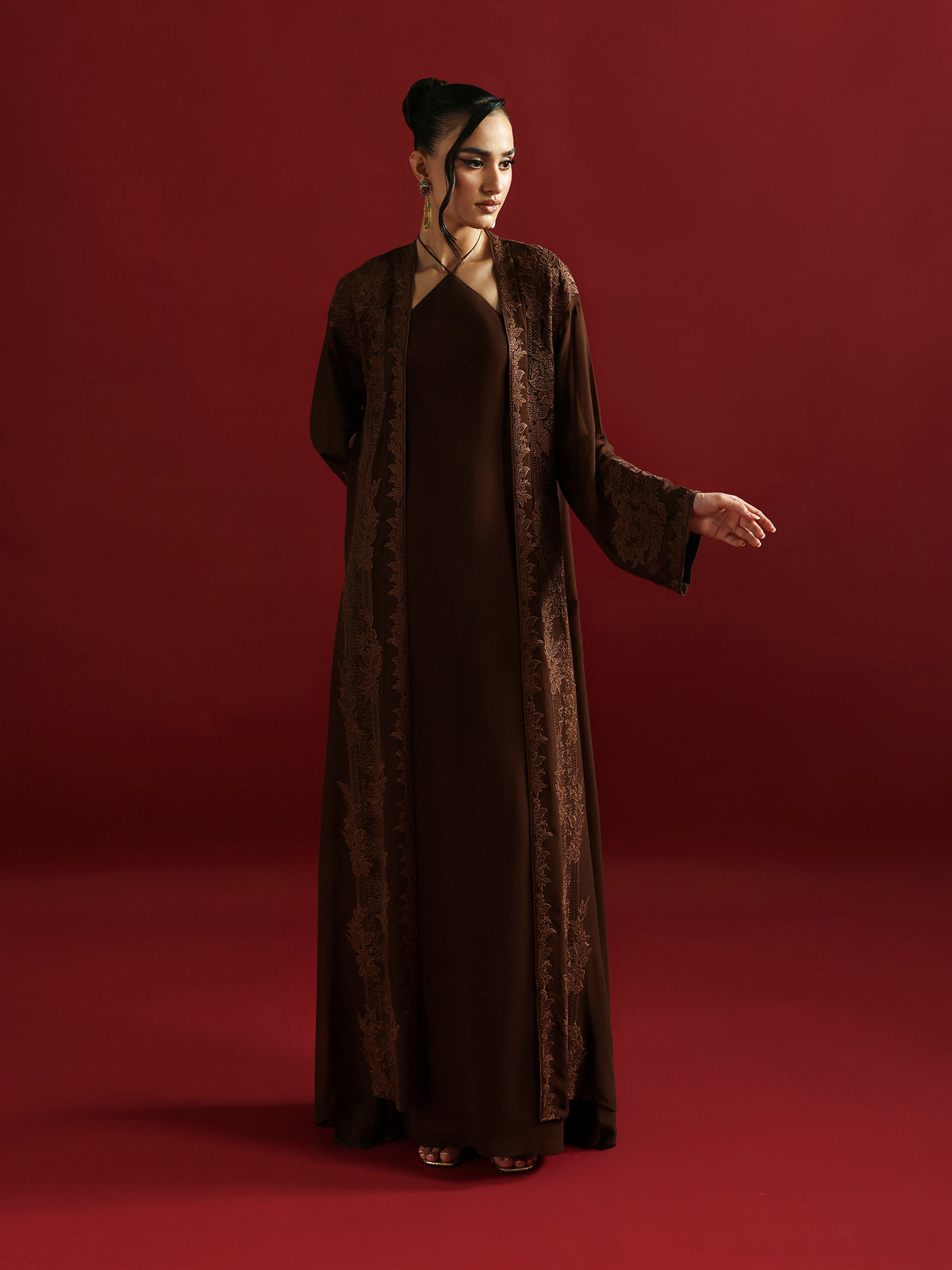 CAIA | Embroidered Edit | Cocoa