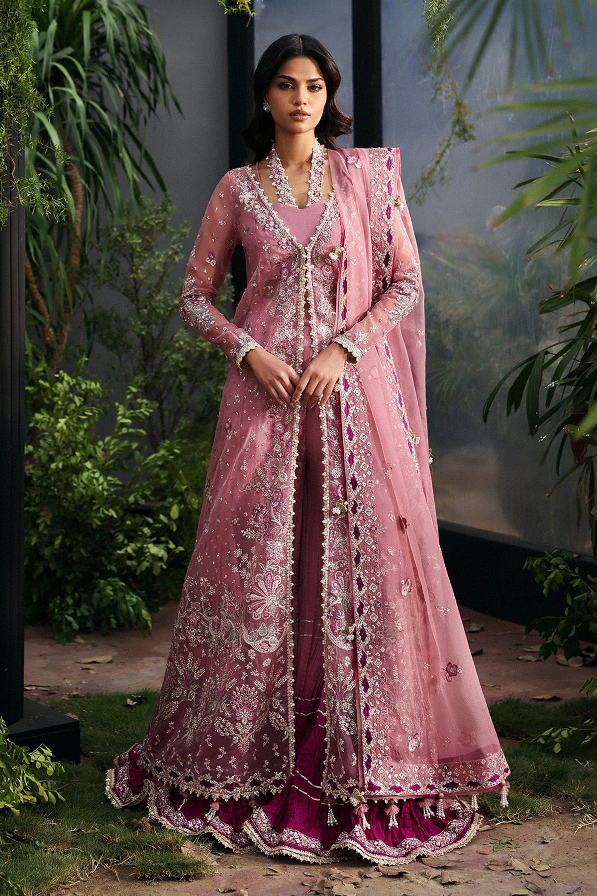 Afrozeh | La Fuschia 25 | Seraira - Official Afrozeh stockist in UK - Sakeena London