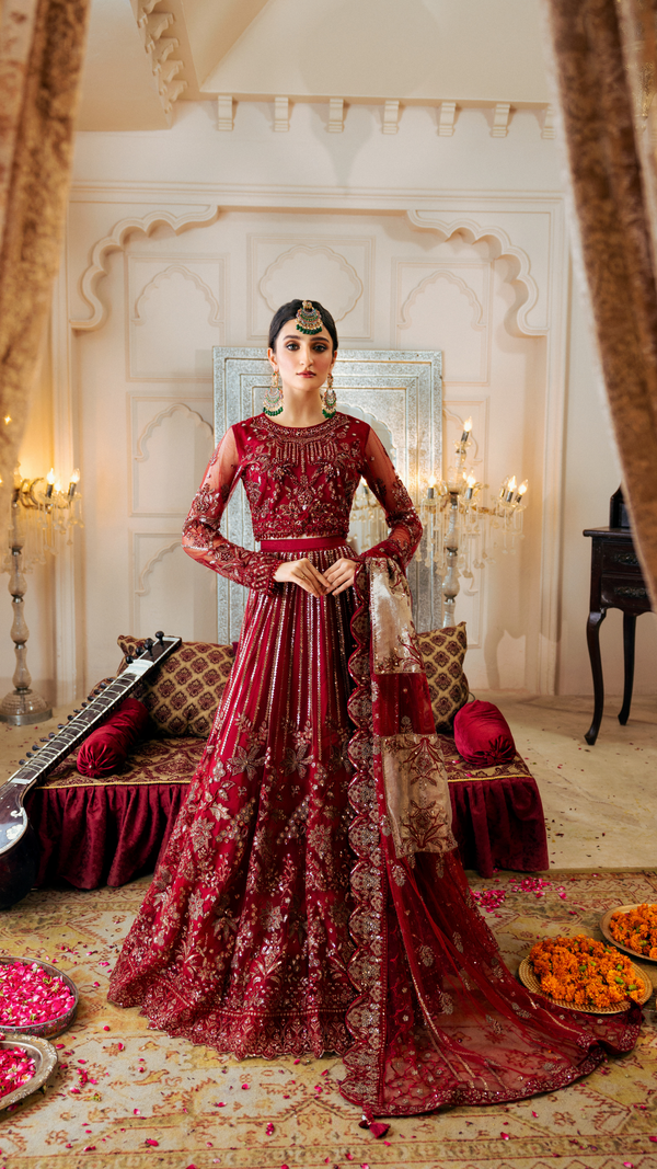 Zebtan | Zircon Wedding Formals | ANARKALI ZQ-09 - Official Zebtan stockist in UK - Sakeena London