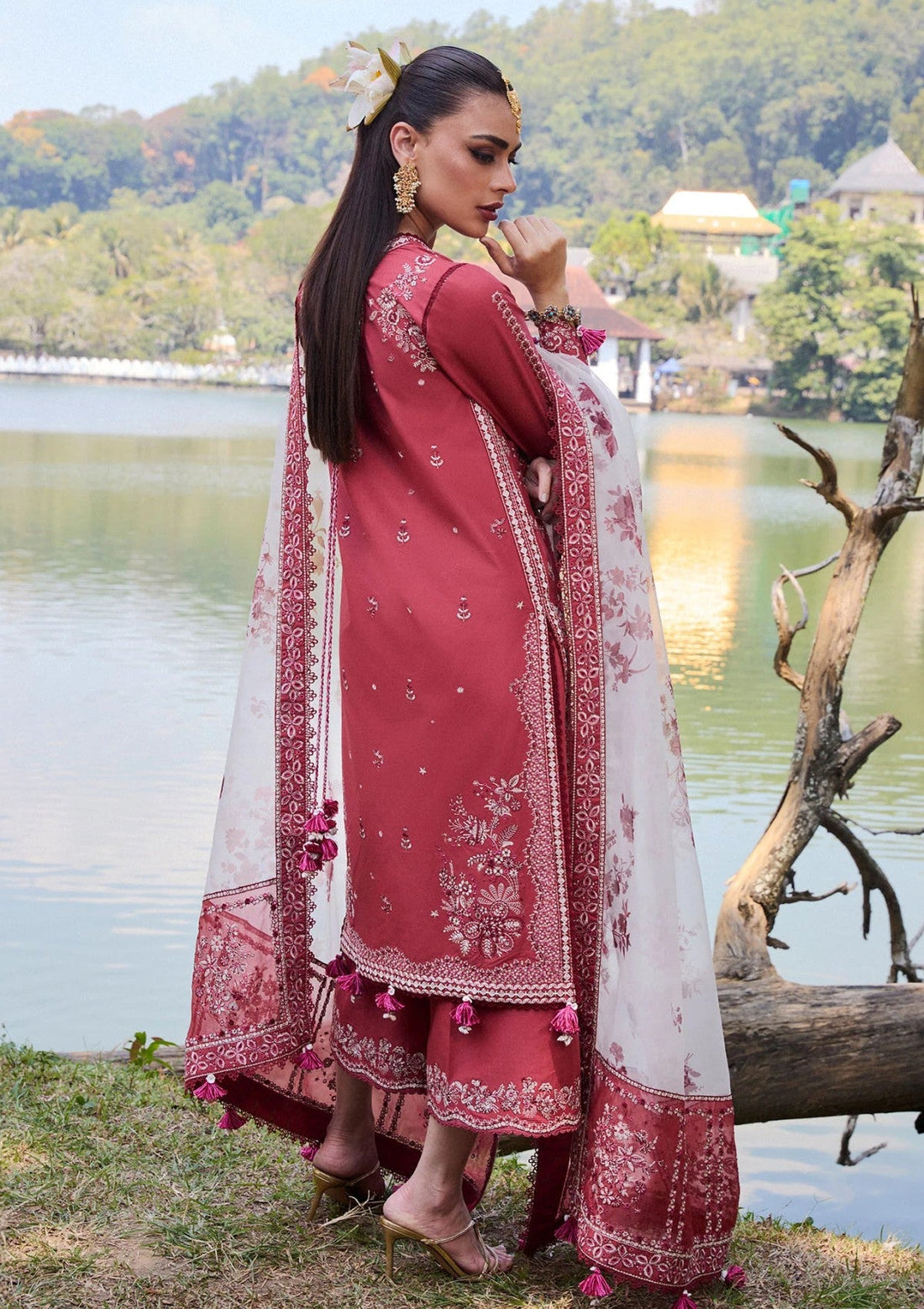 Lawn - Hussain Rehar - Luxury Lawn 25 - Flare