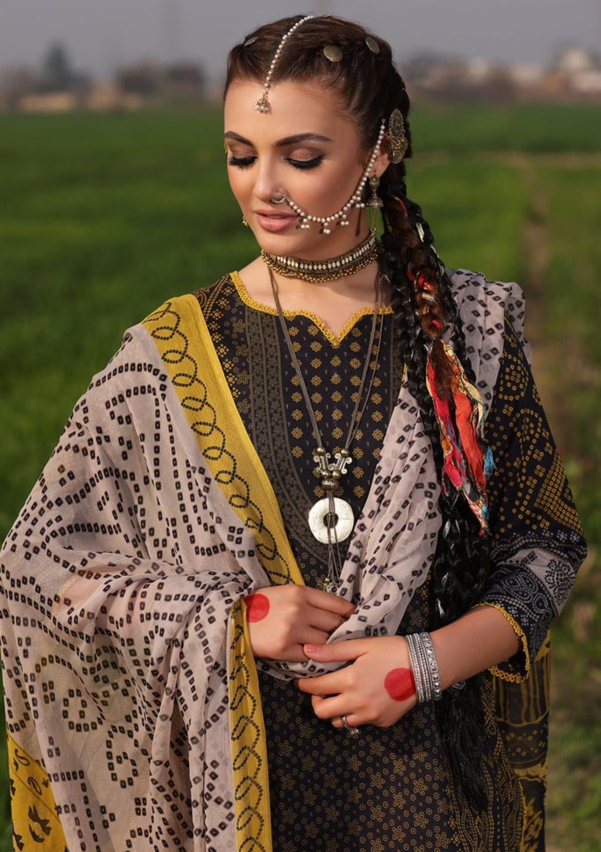Lawn Collection - Charizma - Signatur Print - Vol 1 - SP4 - 07