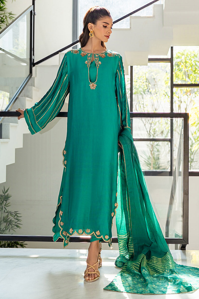 Chic Ophicial | Celenia Pret | Emerald Green - Official Chic Ophicial stockist in UK - Sakeena London