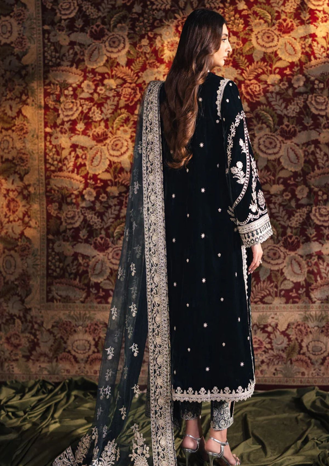Winter Collection - Qalamkar - Velvet Edit - QV24#03 - SAMIRA