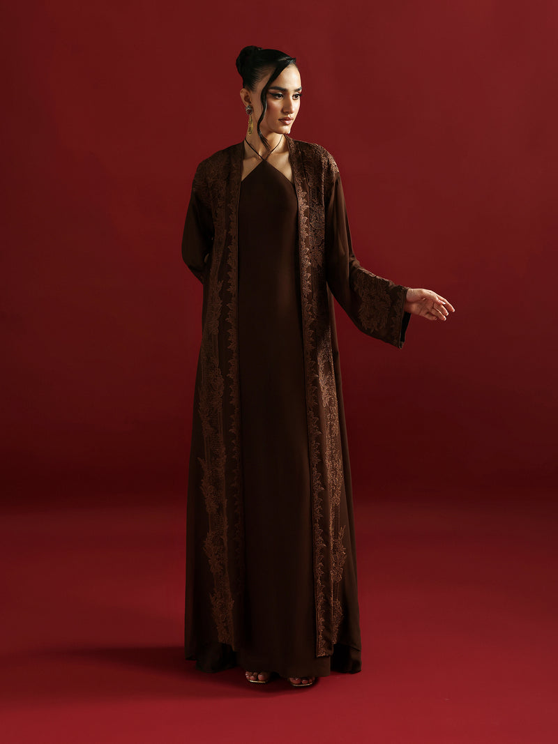Caia | Embroidered Edit | Cocoa - Official Caia stockist in UK - Sakeena London
