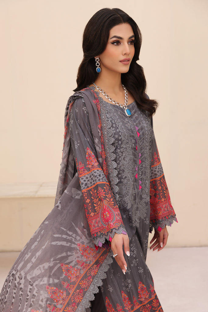 Charizma | Naranji Embroidered Lawn 24 | CN4-006 - Official Charizma stockist in UK - Sakeena London
