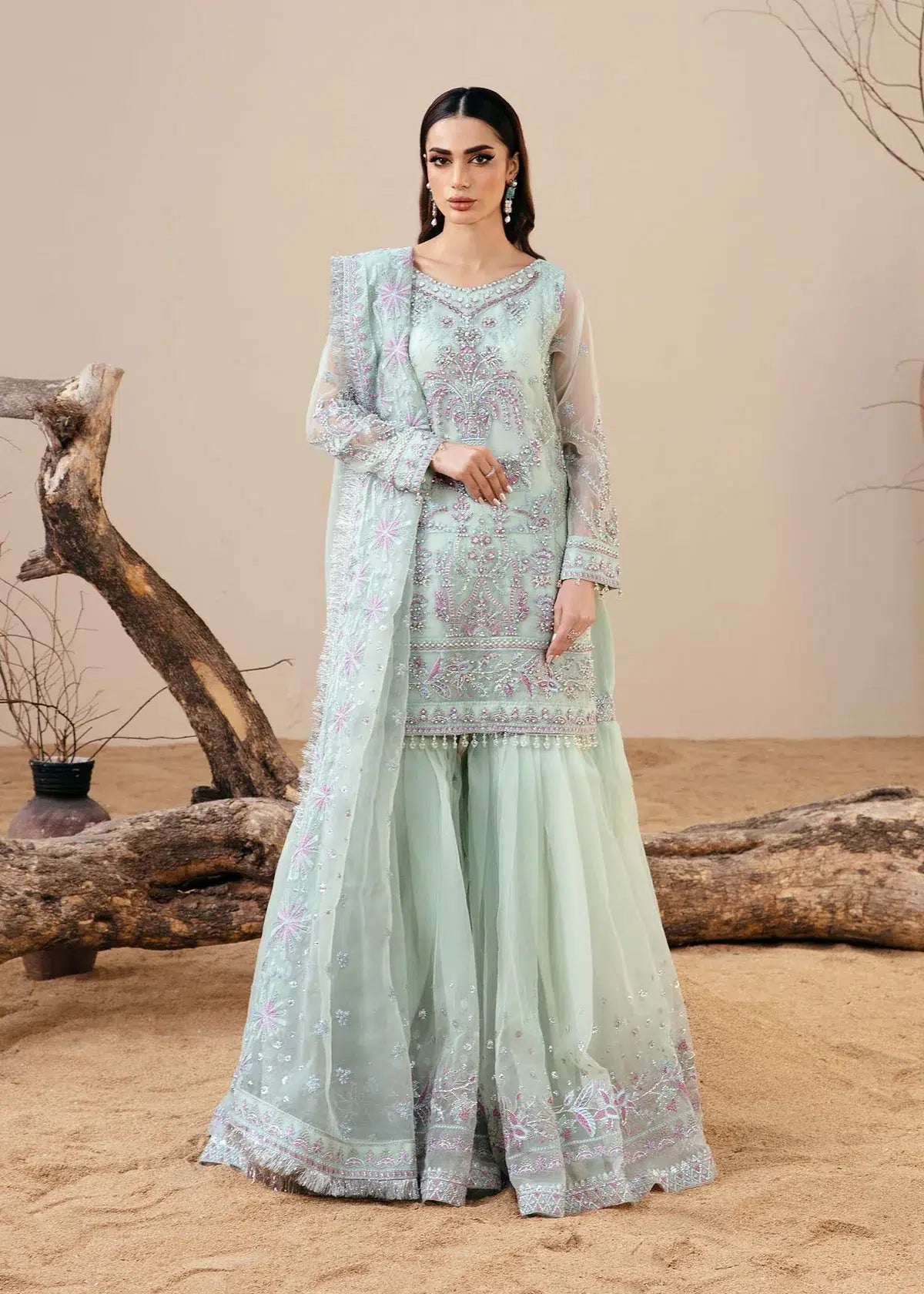 Dastoor | Noor-E-Jahan Wedding Collection'24 | Whisper - Official Dastoor stockist in UK - Sakeena London