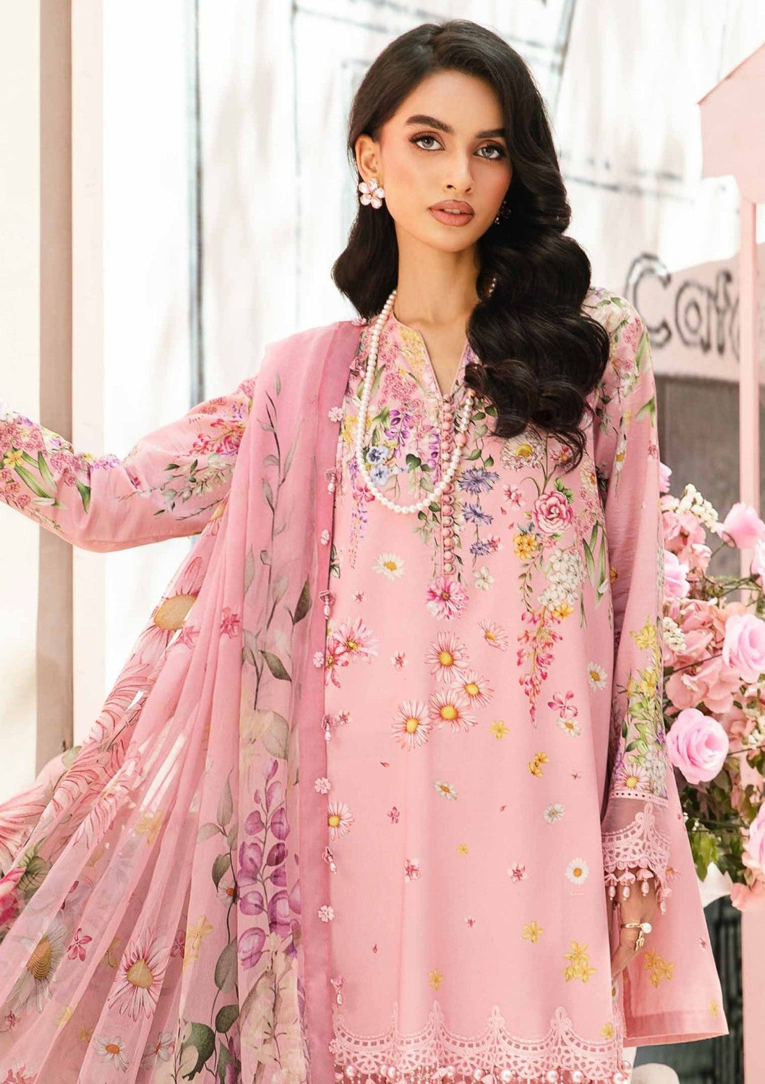 Lawn - Maria B - M Prints - Eid Edit 25 - MPEE#3B