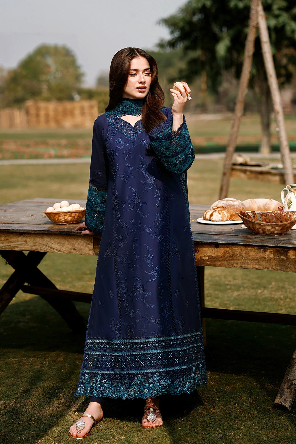Azure | Luxury Lawn 26 | Blueberry
