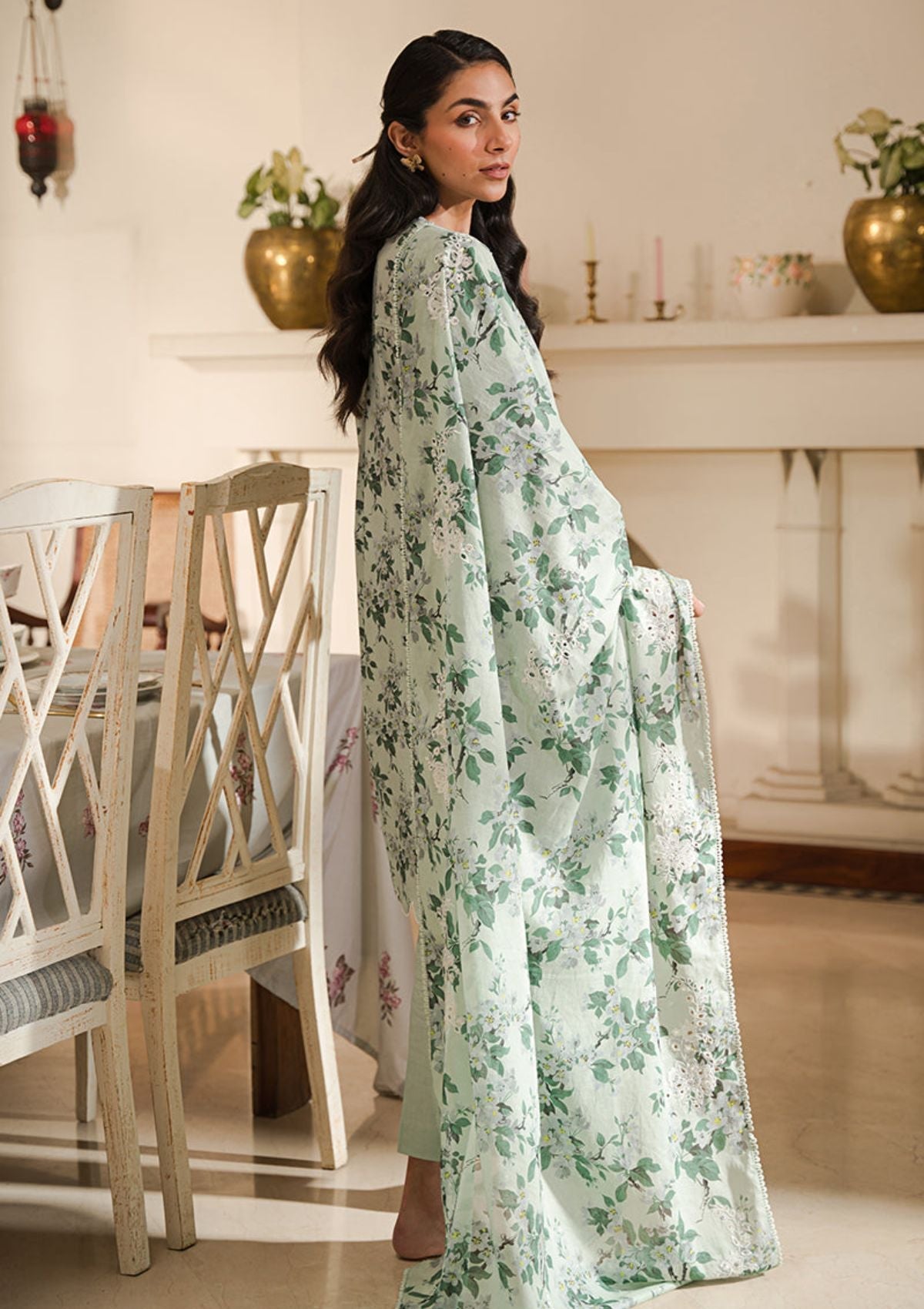 Lawn Collection - Cross Stitch - EidÃÂÃÂ LawnÃÂÃÂ - CEL24#23 - SAGE SILT