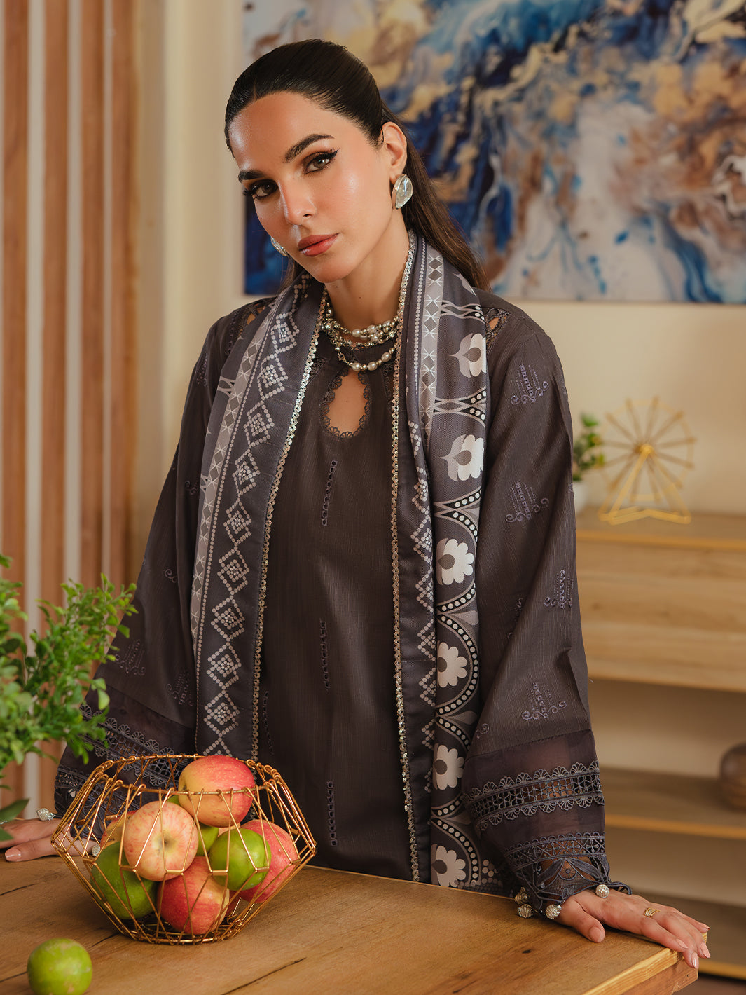 Mahnur | Stella Khaddar | SK-06A - Official Mahnur stockist in UK - Sakeena London