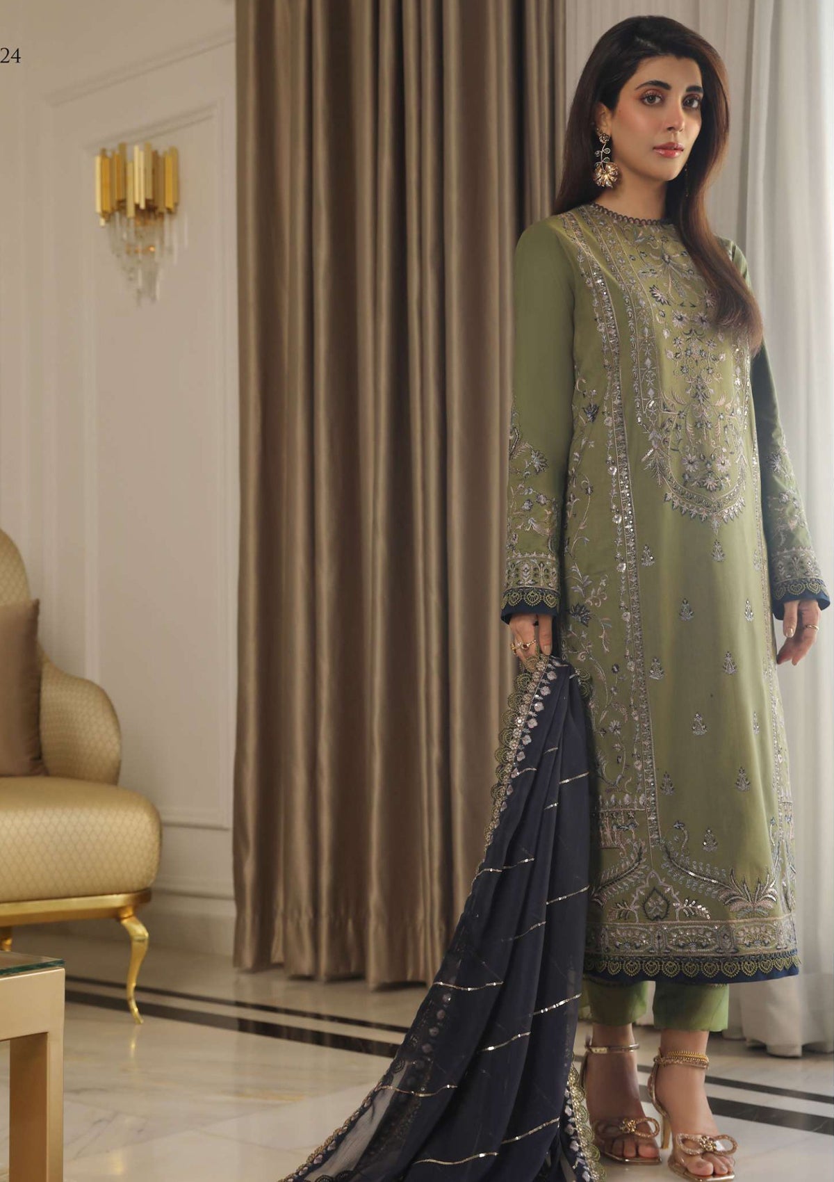 Lawn Collection - Asim Jofa - Aira - AJAI#24