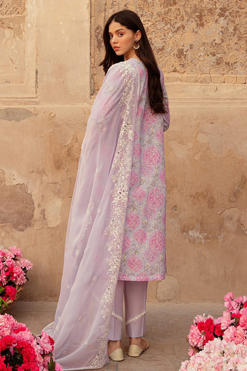 Cross Stitch | Premium Lawn 24 | LILAC DREAM - Official Cross Stitch stockist in UK - Sakeena London