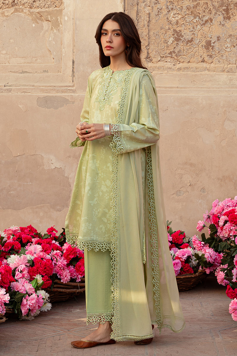 Cross Stitch | Premium Lawn 24 | MISTED GREEN - Official Cross Stitch stockist in UK - Sakeena London