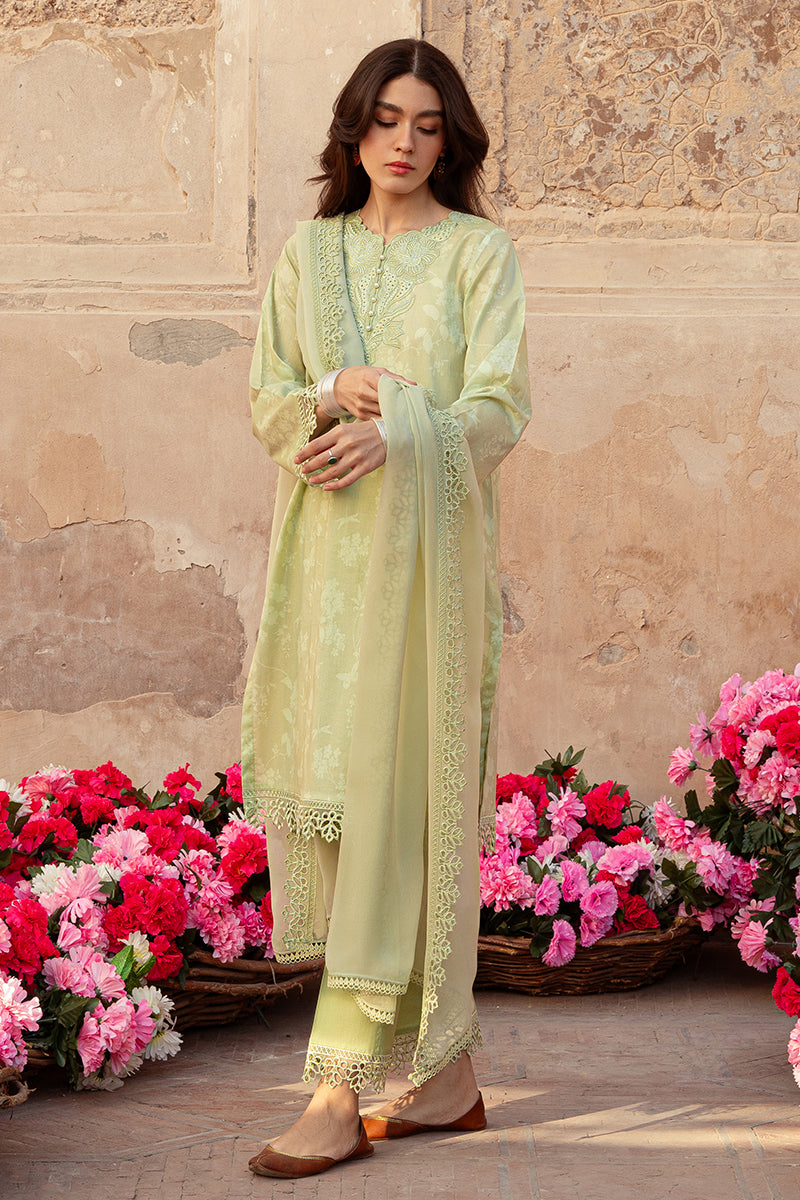 Cross Stitch | Premium Lawn 24 | MISTED GREEN - Official Cross Stitch stockist in UK - Sakeena London