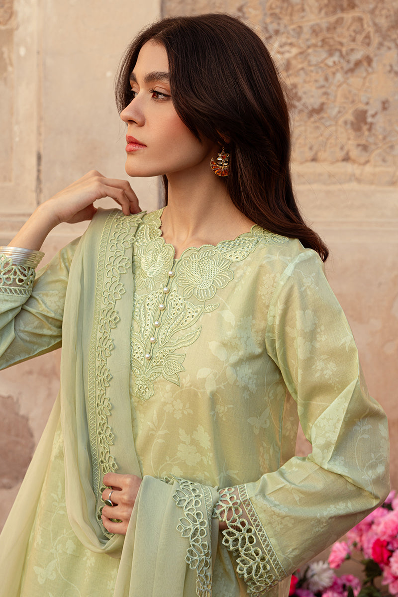 Cross Stitch | Premium Lawn 24 | MISTED GREEN - Official Cross Stitch stockist in UK - Sakeena London