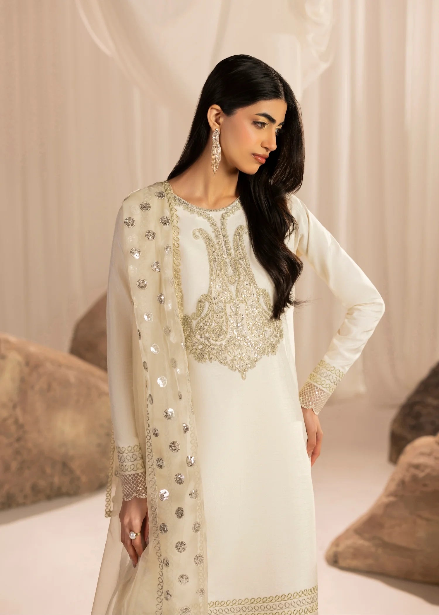 Jamnii | Silk Atelier Pret 26 | VANILLA PATEL