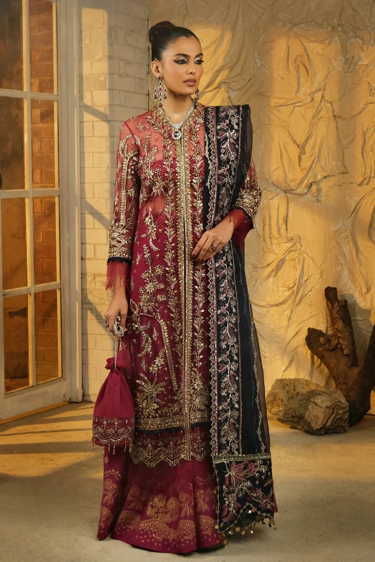 Mina Kashif | Kahani Luxury Formals 23 | Janiya - Official Mina Kashif stockist in UK - Sakeena London