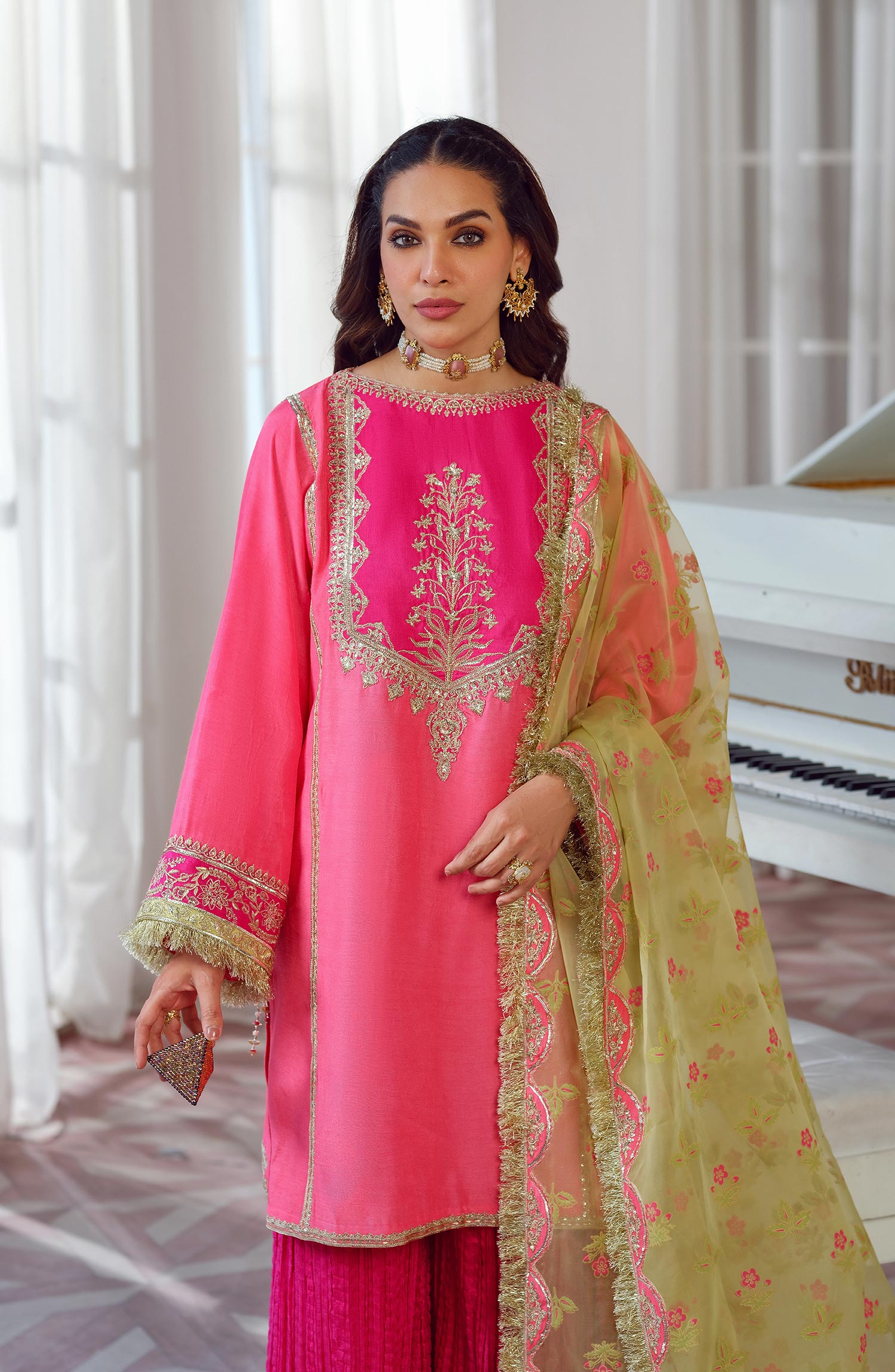 Mina Kashif | Luxury Pret | MK23-11 - Official Mina Kashif stockist in UK - Sakeena London