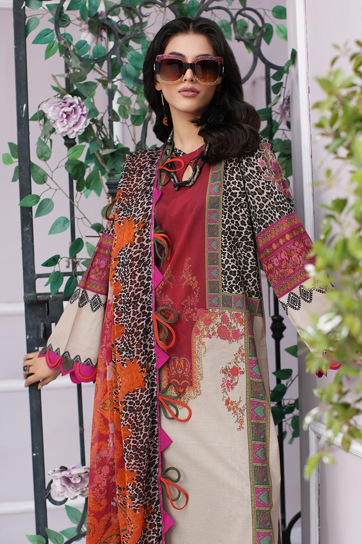 Charizma | Lawn Collection 24 | CPS4-03 - Official Charizma stockist in UK - Sakeena London
