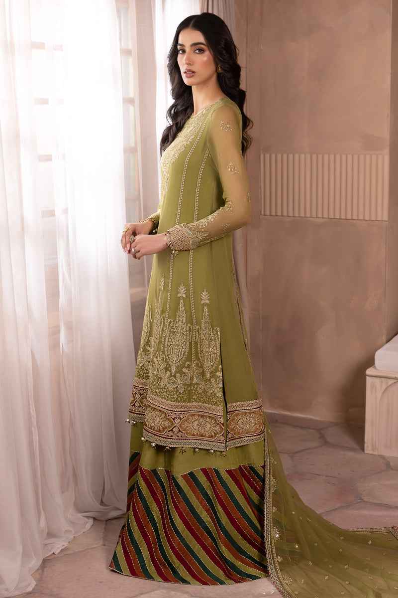 Jazmin | Formals Collection | CHIFFON UC-3041 - Official Jazmin stockist in UK - Sakeena London
