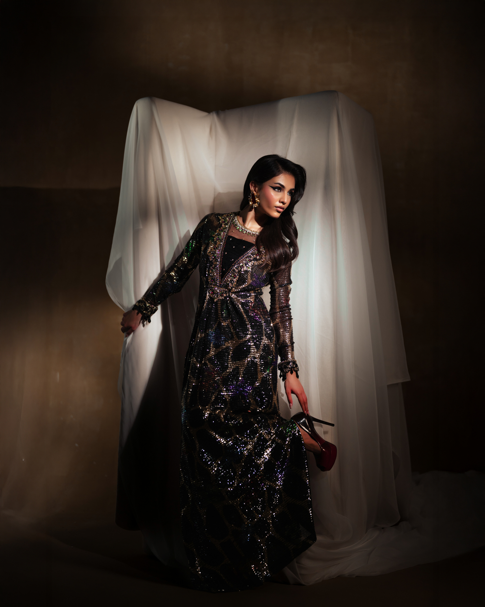 Vasal | Zyra Luxe Pret 26 | Midnight dazzle - Official Vasal stockist in UK - Sakeena London