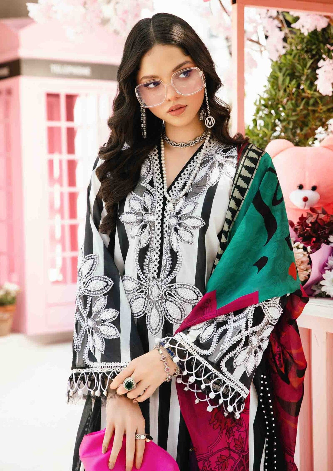 Lawn - Maria B - M Prints - Eid Edit 25 - MPEE#9B
